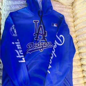 Blue LA Dodgers Hoodie